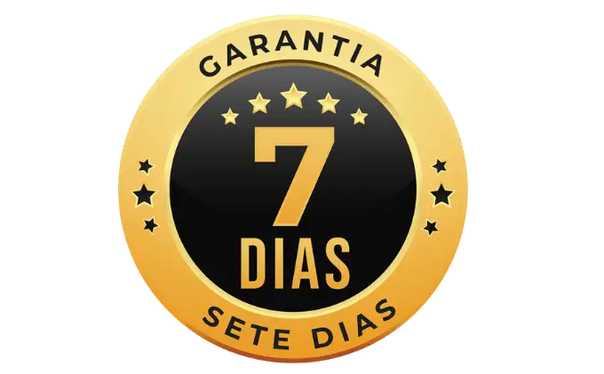 Selo de garantia de 7 dias